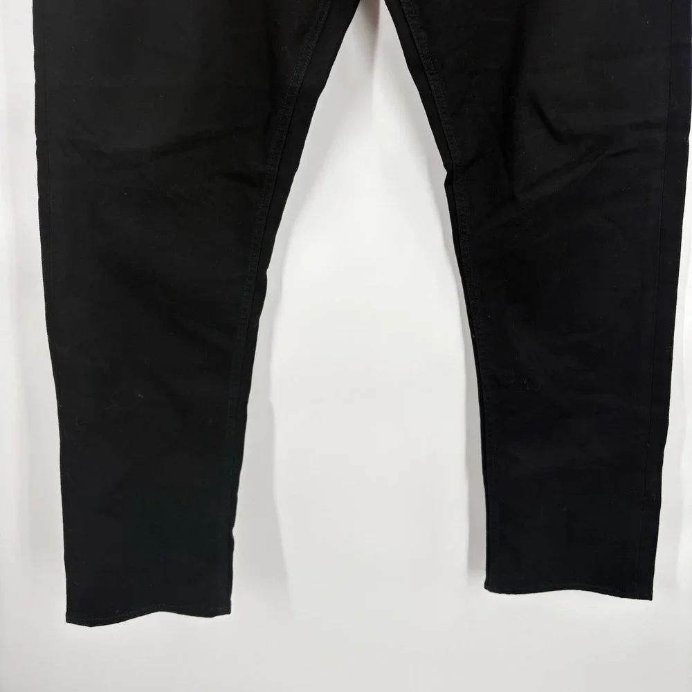 NWOT Buffalo David Bitton Ash-X Slim Stretch Black Jeans - 33x30